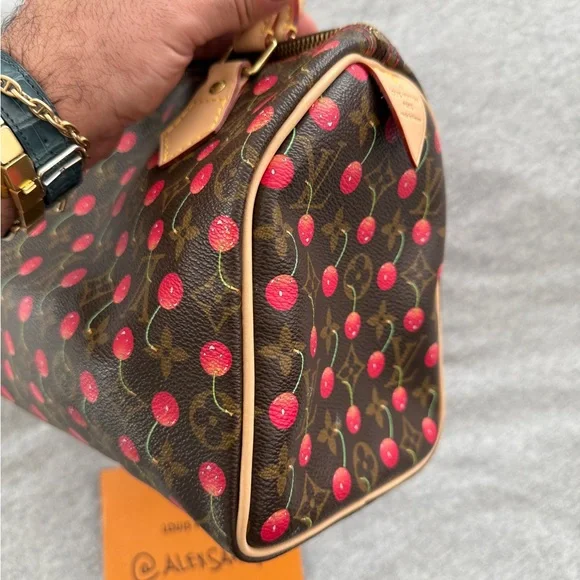 Spa Fresh 2005 Louis Vuitton Monogram Cherry Speedy 25 - Picture 11 of 16